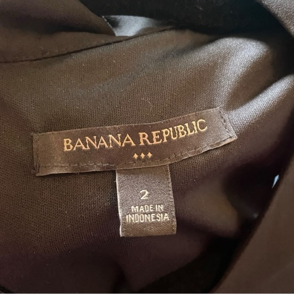 Banana Republic Black Dress Size 2 - Picture 2 of 9